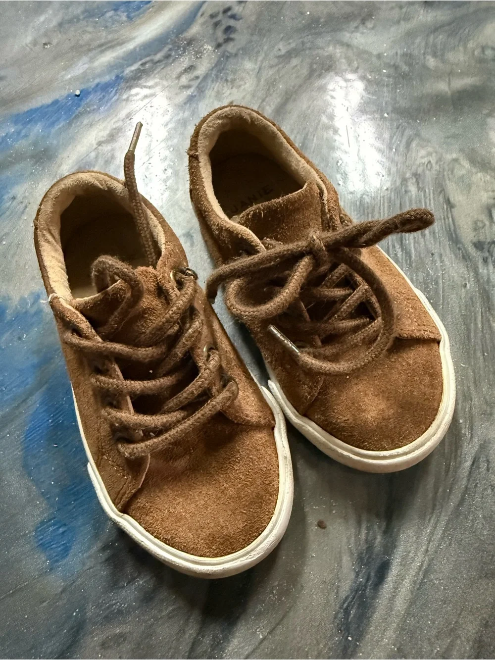 Janie & Jack Suede Toddler Shoes